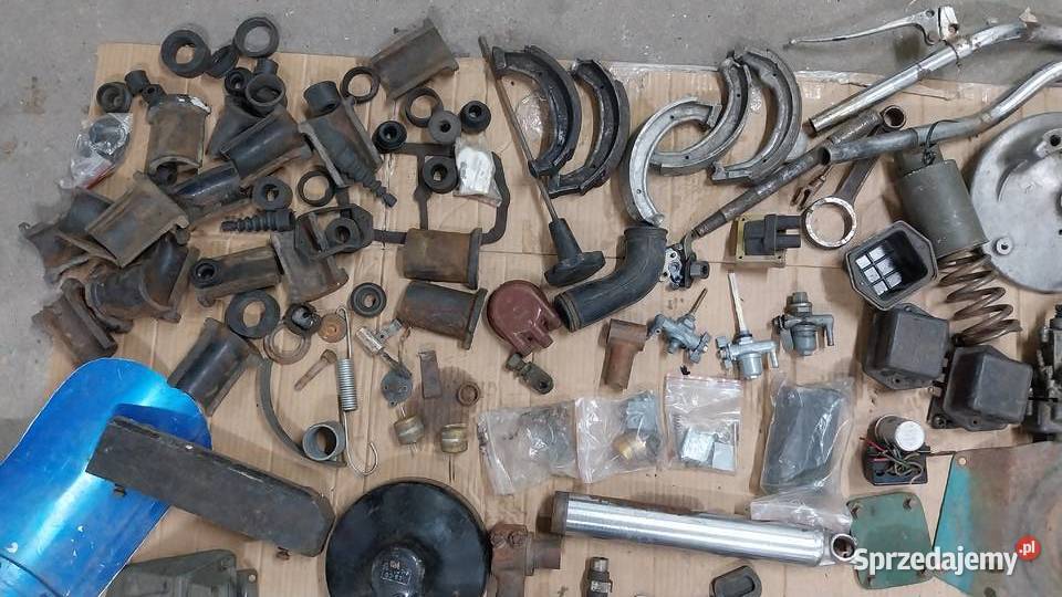 M72 Ural K750 zestaw części garażowe porządki