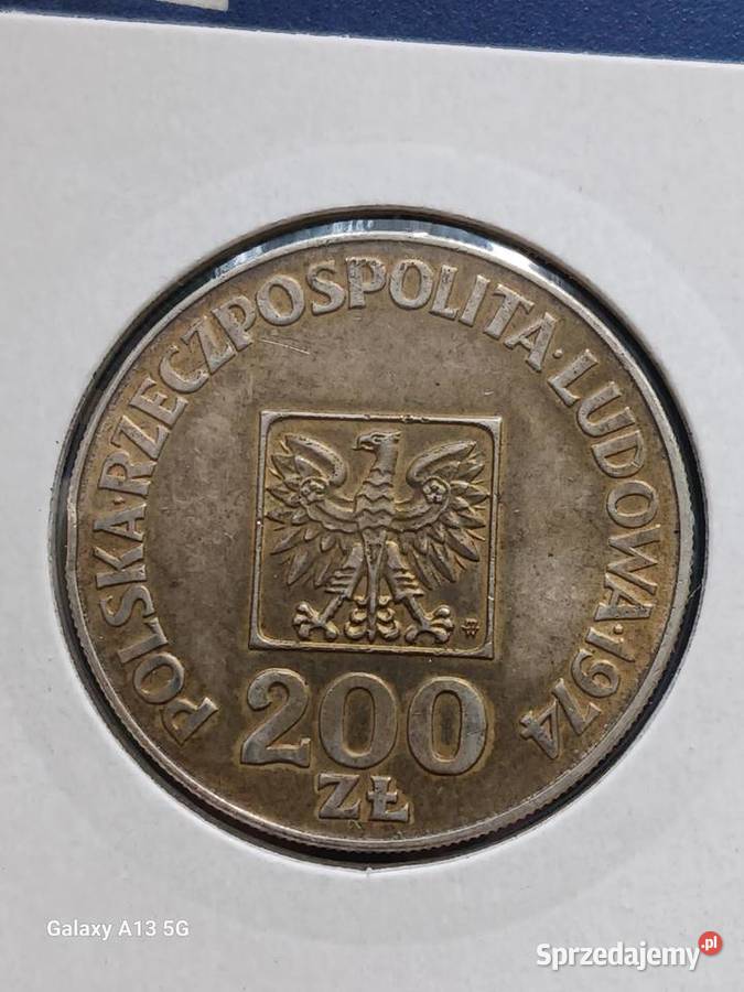 200 XXX Lat PRL 1974 r 11 wielkopolskie Konin sprzedam
