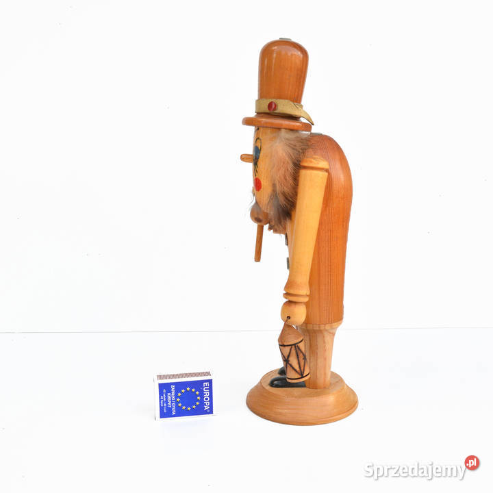 Drewniana figurka podstawka pod kadzidło Belgia Warszawa