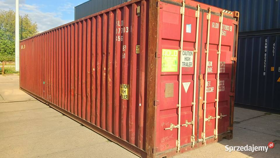 Kontener morski 40HC CW 12 metrowy Marki
