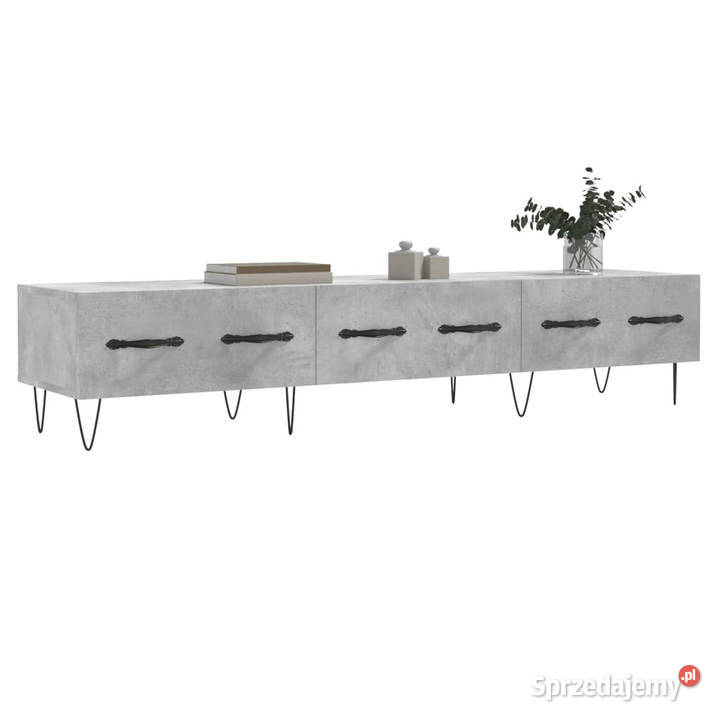 Szafka pod telewizor szarość betonu 150x36x30 Warszawa