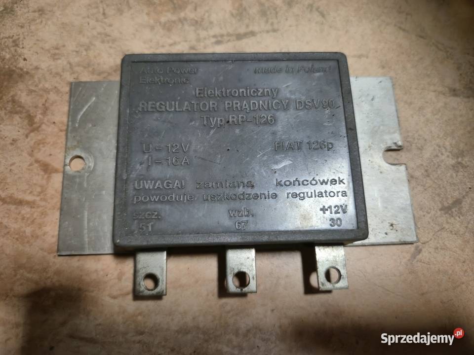 Regulator napięcia prądnicy Fiat 126 śląskie
