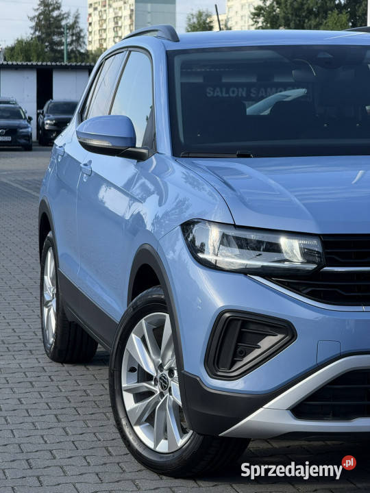 Volkswagen TCross 10 TSI 115 life dsg app conect światła LED Tychy