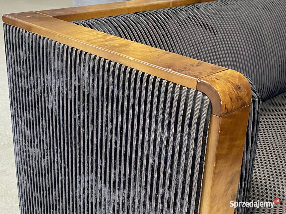 Designerskie sofy art deco 2 orzech czeczot