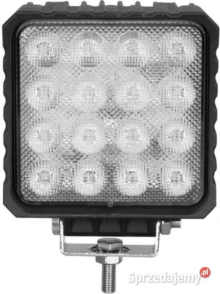 Lampa robocza LED kwadratowa 48W 3840 lm 1030V Oświetlenie Kamionna