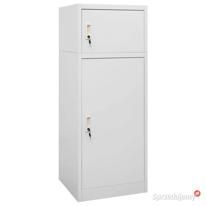 Szafka na siodło jasnoszara 53x53x140 stalowa sprzedam