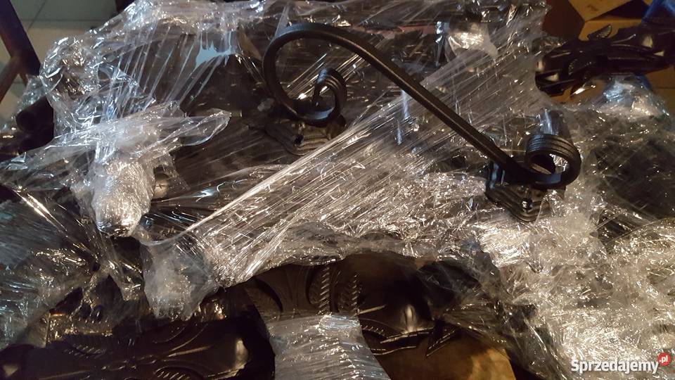 PIĘKNY KUTY Zestaw kominkowy RETRO czarny patyna