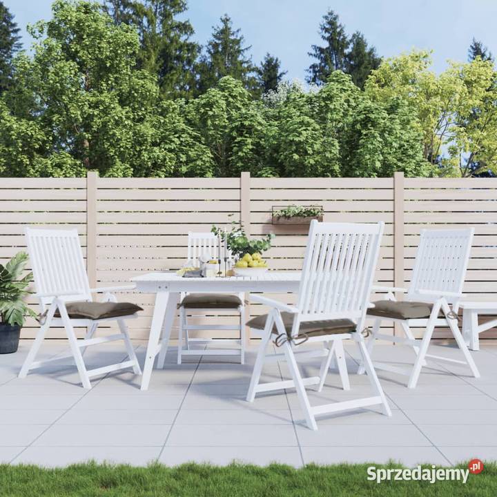 vidaXL Poduszki na krzesła 4 taupeSKU361475 Warszawa sprzedam