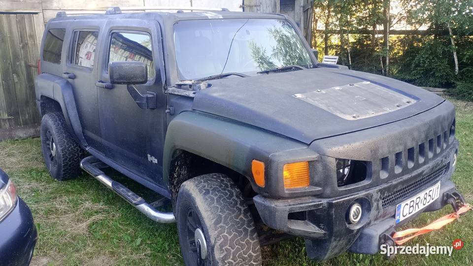 Hummer H3 35 Gaz 2005 4x4 typowo terenowy opony H3 Starogard Gdański sprzedam