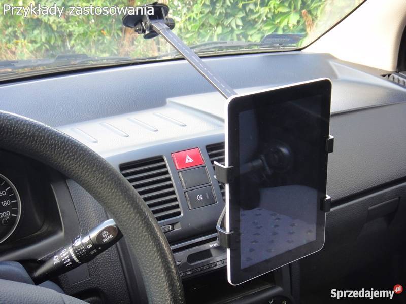 Długi uchwyt do szyby samochodowej 43 na tablet mazowieckie Piastów