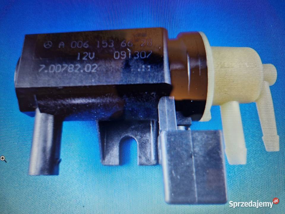 ZAWÓR PODCIŚNIENIA STEROWANIA TURBINĄ MERCEDES Układ elektryczny Motoryzacja sprzedam