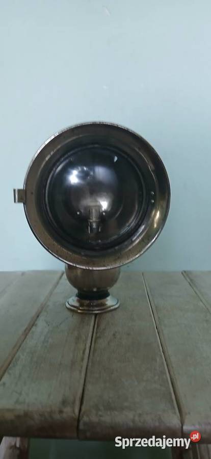 Stara lampa rowerowa z lat XX w Kraków