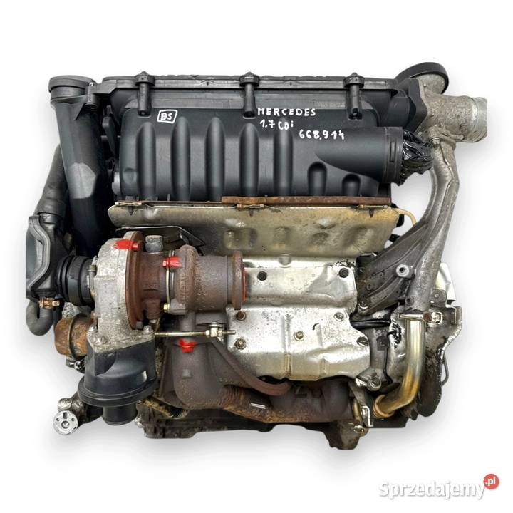 SILNIK 668914 Mercedes Vaneo W414 17 CDI diesel Chełm