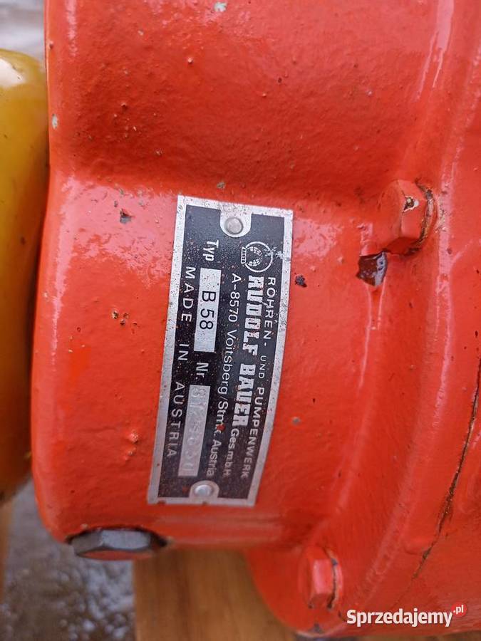 Pompa próżniowa beczkowóz
