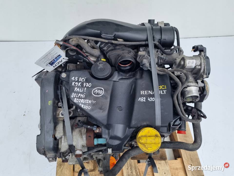 SILNIK Renault Clio III 15 DCI 75 182 K9K770 Rudka
