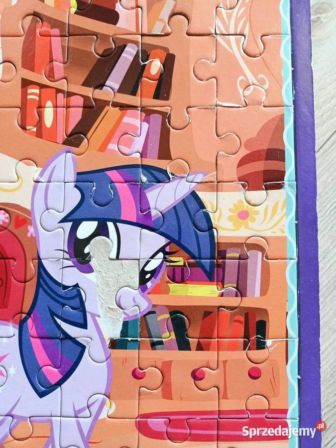 My Little Pony książka z puzzlami Papier Płock sprzedam