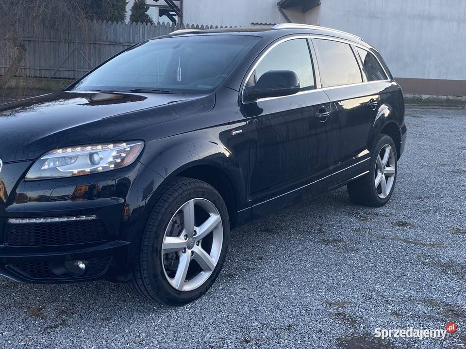 Audi Q7 Prestige SLine 7 osobowa Benzyna śląskie Rybnik