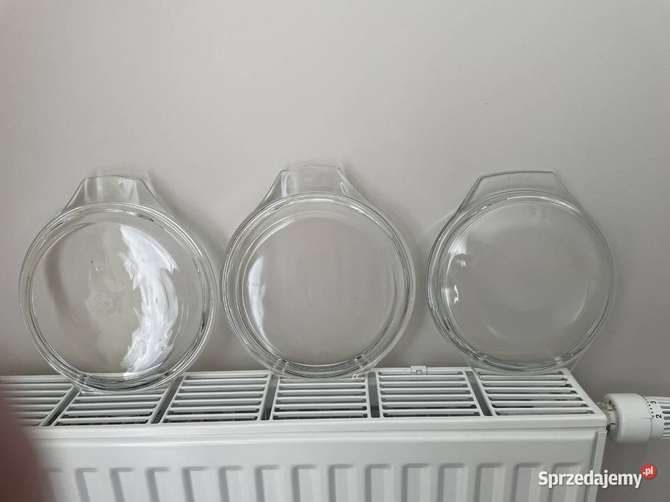 Pyrex szklana żaroodporna pokrywka Pruszcz Gdański