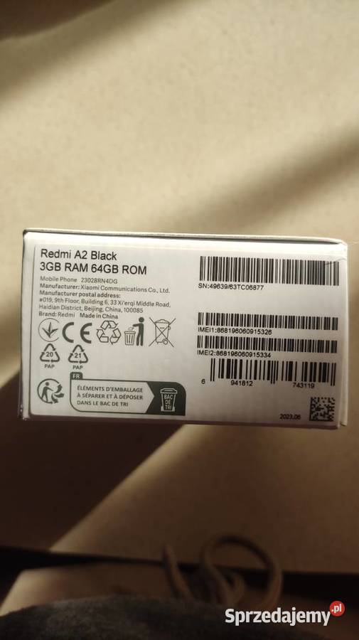 Xiaomi Redmi A2 364Gb Nowy Siedlce