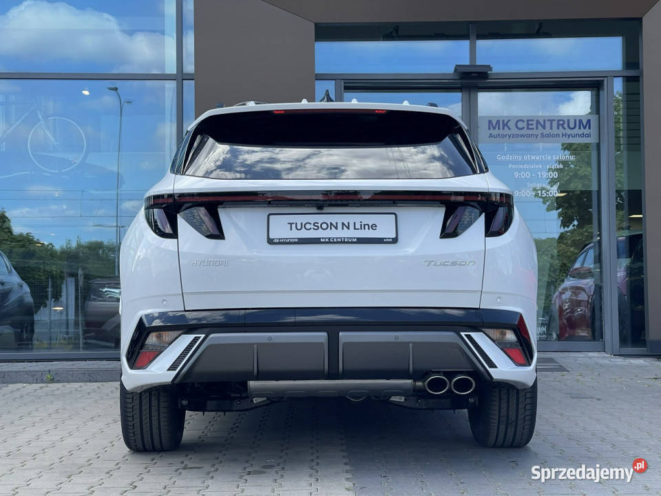Hyundai Tucson 16 TGDI 7DCT 2WD 150 Nline Luxury Rok produkcji 2026 Hyundai Piotrków Trybunalski