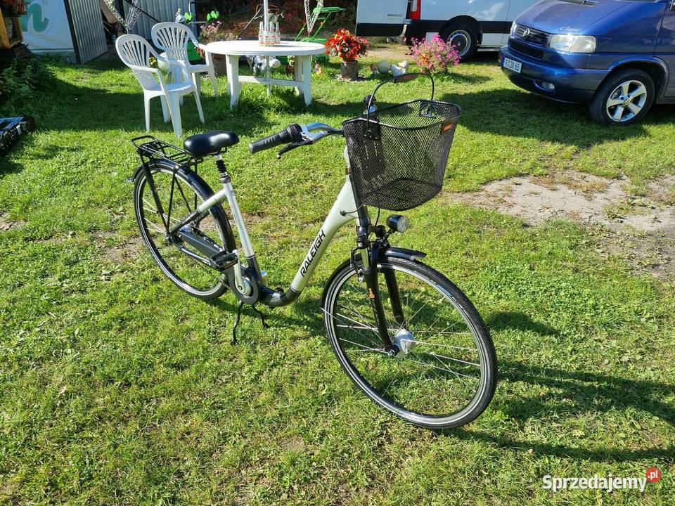 Rower Aluminiowy Damka RALEIGH 7 Biegów Niska Dzierżoniów