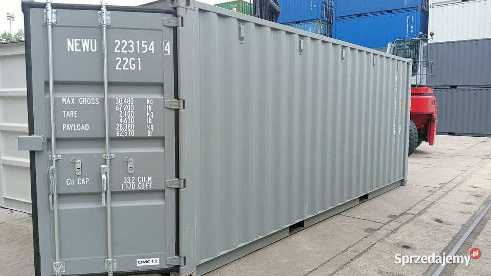 Nowe kontenery morskie 20 DV OneWay 6 metrowe mazowieckie