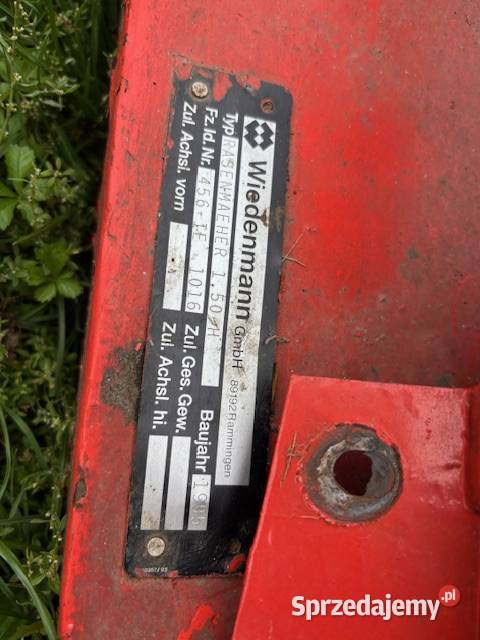 Kosisko agregat tnący kosiarka Wiedenmann typ