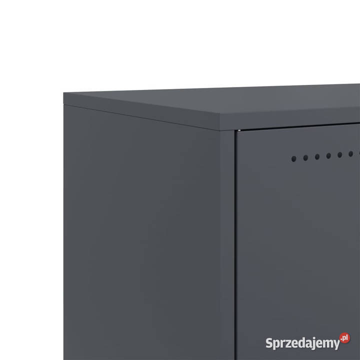 Szafka RTV antracytowa 68x39x435 stal WM846640 mazowieckie Warszawa sprzedam