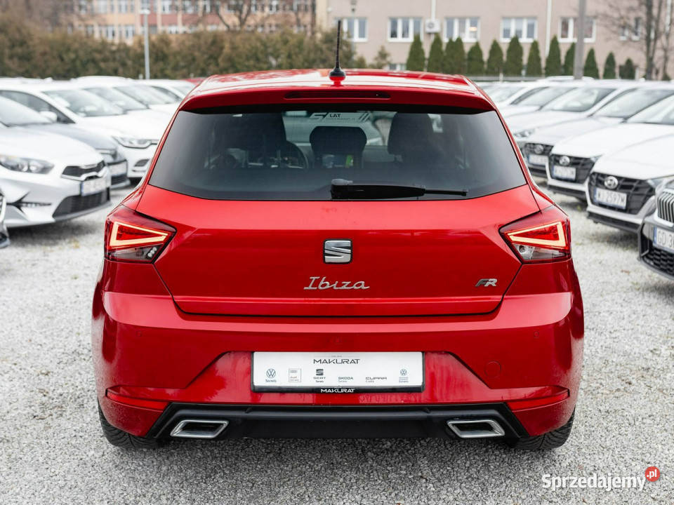 Seat Ibiza 10 TSI FR DSG Podgrzf Virtual Cockpit Ibiza Gdańsk