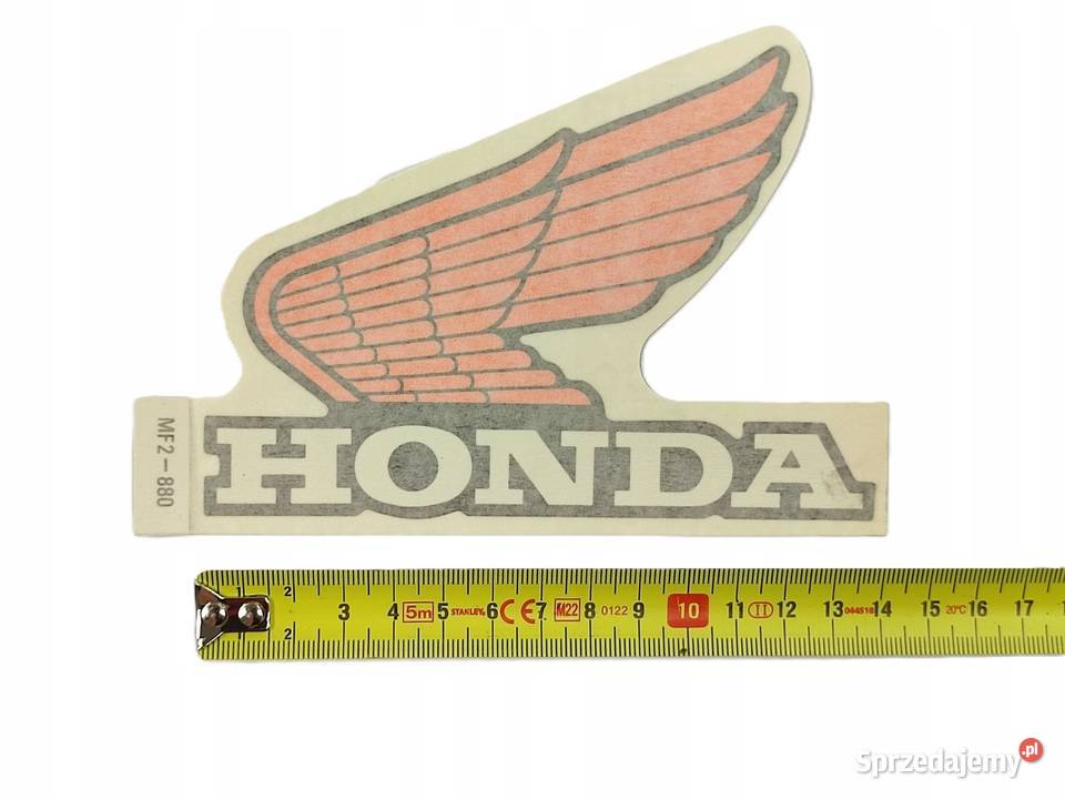 NAKLEJKA HONDA BAK L STR HONDA VF500F lubelskie