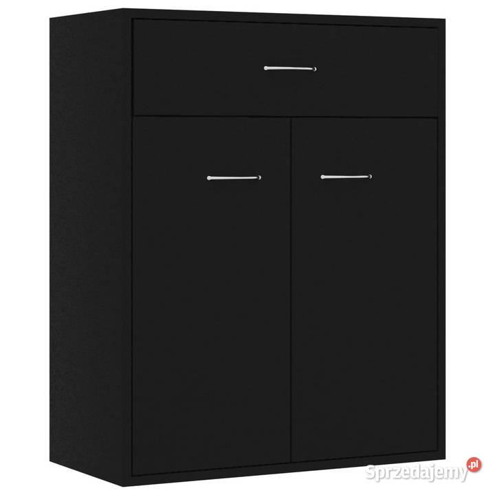 Szafka czarna 60x30x75 materiał drewnopochodny Warszawa sprzedam