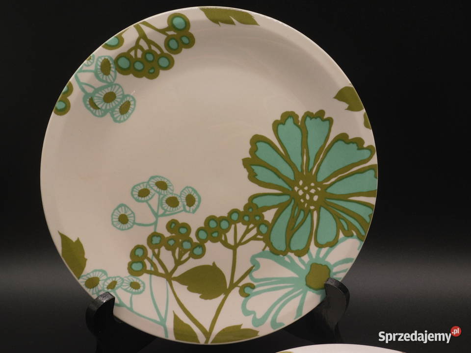 Talerze deserowe Villeroy Boch Scarlett z wielkopolskie Raszków sprzedam