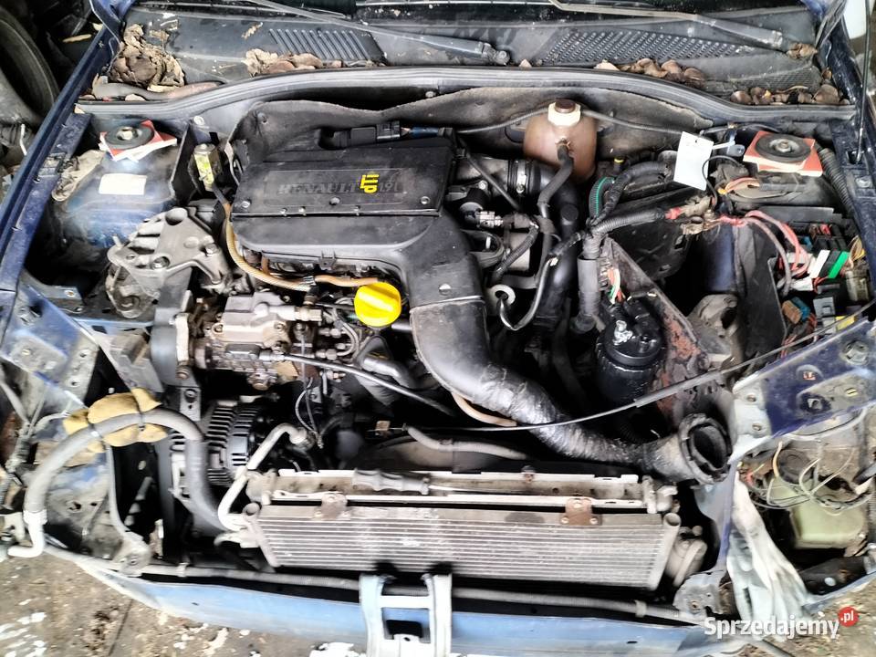 RENAULT CLIO 2 19 DTI SILNIK SKRZYNIA BIEGÓW Kamień-Kolonia