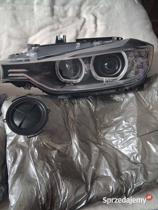 nowe lampy przednie BMW F30 F31 pod xenon ringi osobowe dolnośląskie Wałbrzych
