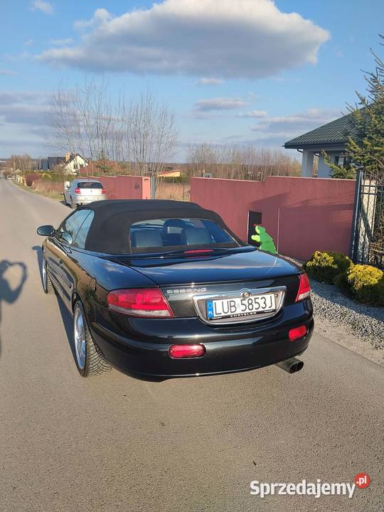 Chrysler Sebring kabriolet 20 manual nieuszkodzony Niedrzwica Duża