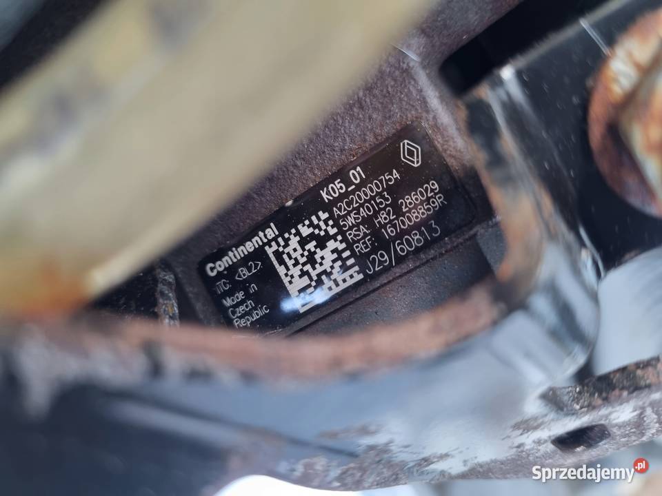 SILNIK BEZ OSPRZĘTU Renault Scenic III 15 DCI Rudka