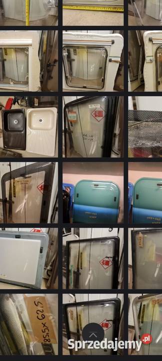 Szyba okno kemping przyczepa kempingowa kamper Świdnica sprzedam