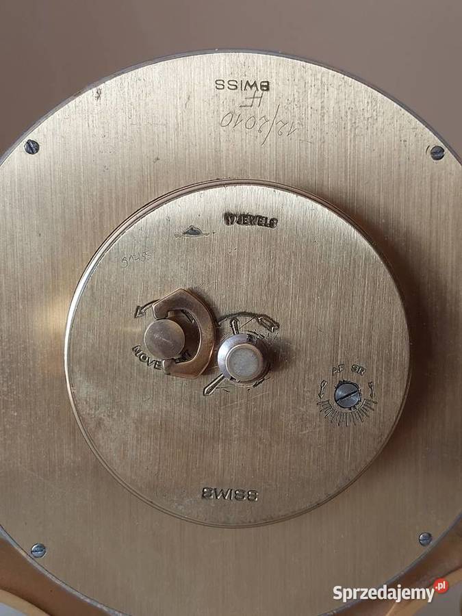 Zabytkowy Szwajcarski zegar gabinetowy