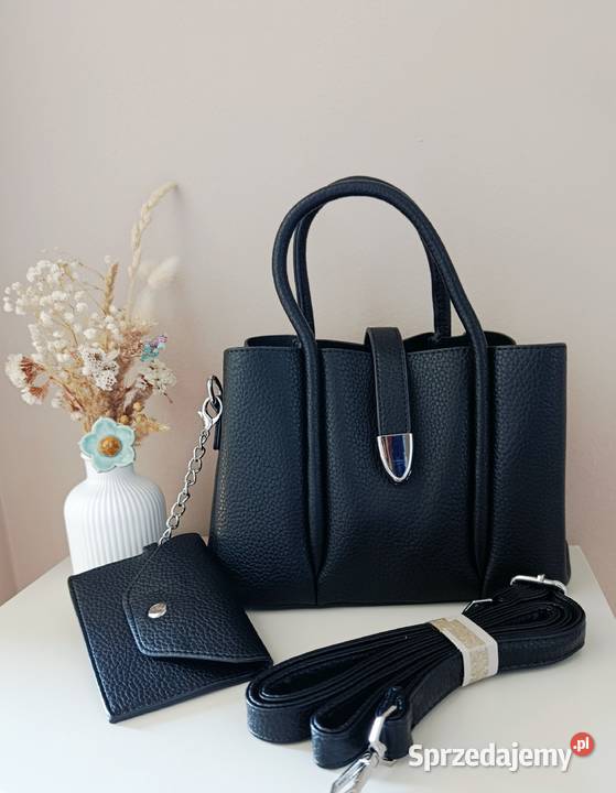 Torebka do ręki elegancka z eko skóry portfel wielkopolskie Żabiczyn