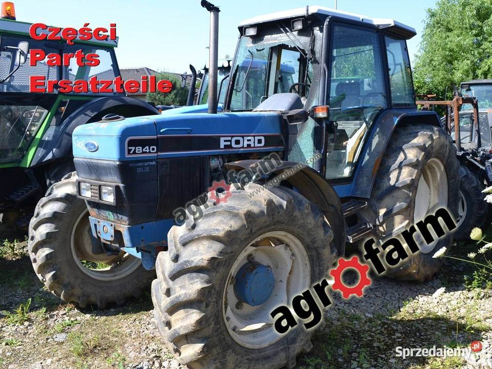 Ford 7840 Powerstar części skrzynia silnik most Byków