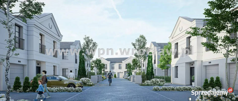 sprzedaży domu bliźniaka 160m2 Kąty Wrocławskie 285m2 dolnośląskie