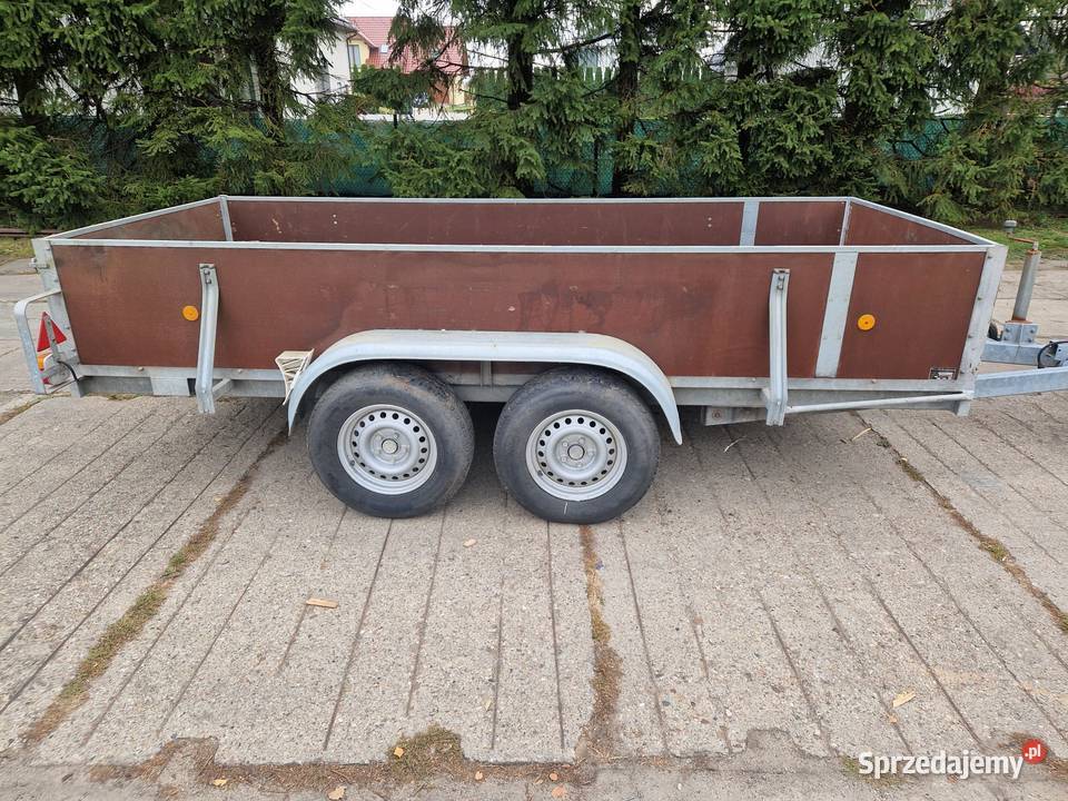 Przyczepka samochodowa DMC 2500 solidna