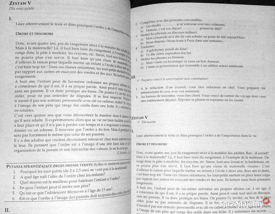 Informator maturalny 2000 Język francuski Pozostałe Chełm