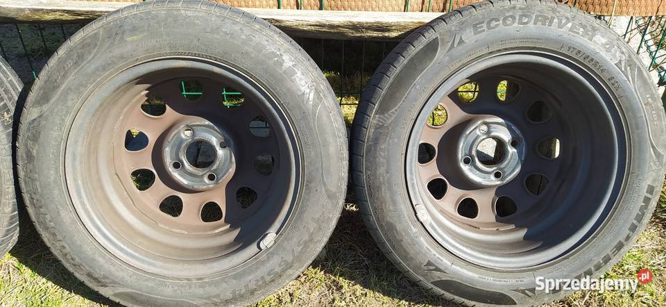 Koła 14 rozstaw 4x100 opony letnie 1756514 vw Motoryzacja Rudy