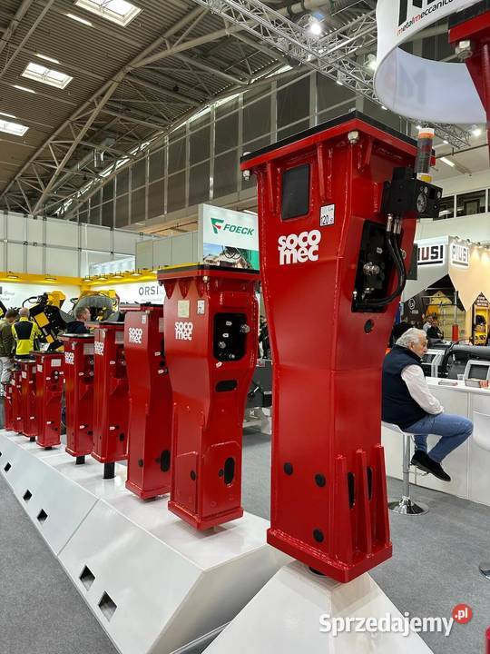 Młot hydrauliczny wyburzeniowy SOCOMEC DMS 300 Pozostałe zachodniopomorskie Koszalin