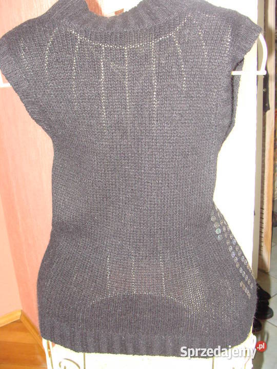 kamizelka tunika dzianina cekiny łódzkie
