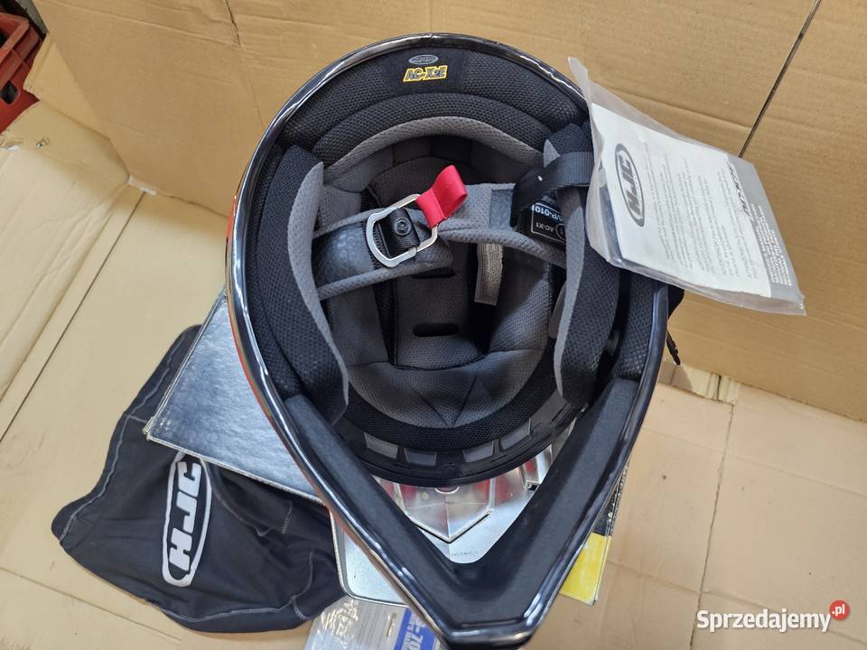 Kask motocyklowy HJC XXL cross enduro chrom Jelenia Góra