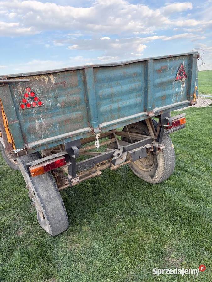 Przyczepa rolnicza 35 tony lubelskie Strzyżewice sprzedam