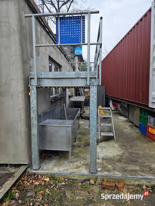 ANTRESOLA PEŁNY OCYNK podest drabinka barierki Pszczyna