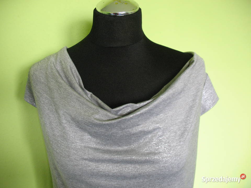 Bluzka srebrna 42 XL biust 100 Strefa mazowieckie Siedlce sprzedam